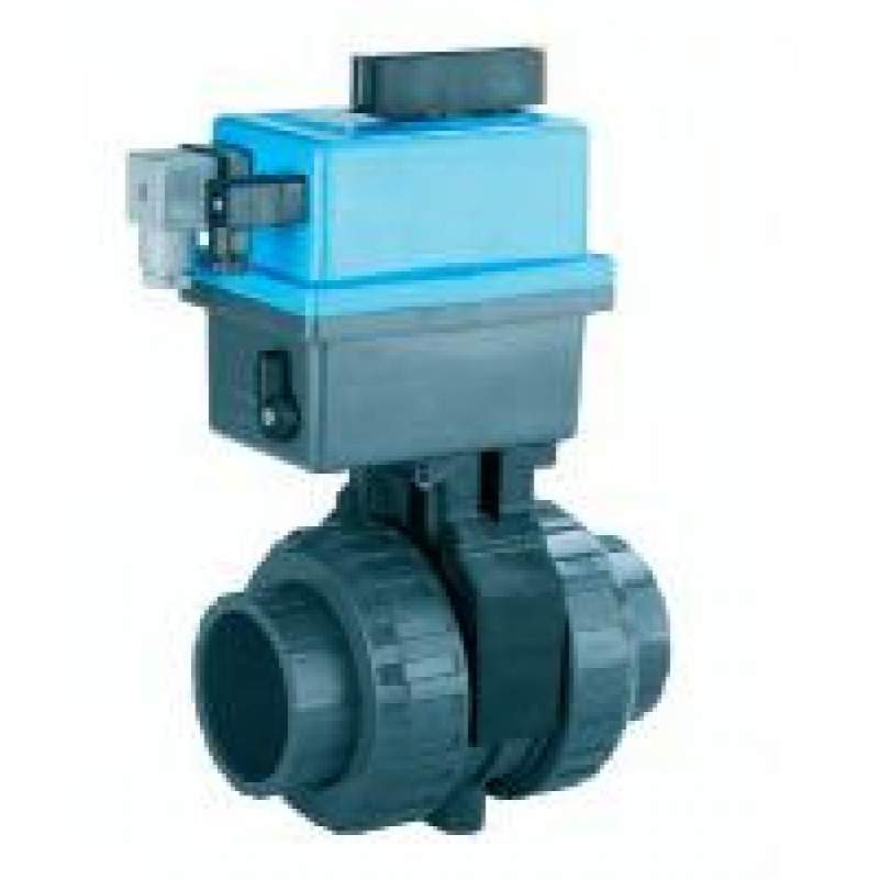 VÁLVULA DE ESFERA MOTORIZADA 220V+LOCK.¾" 05367PVC18455