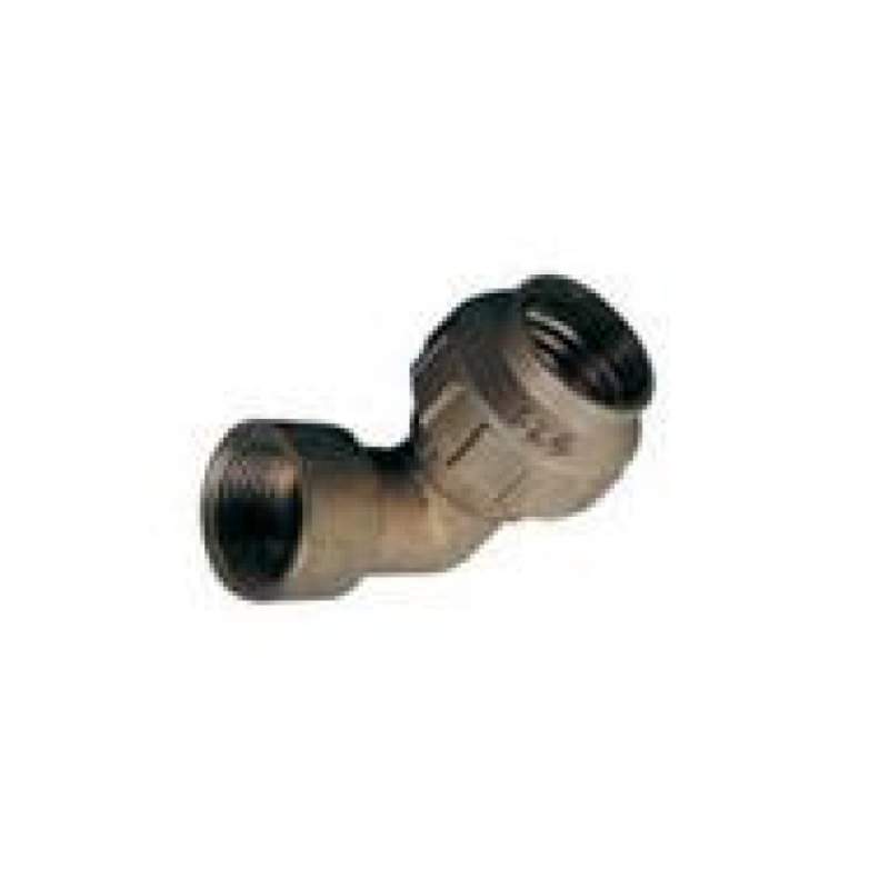 CODO ROSCA HEMBRA POLIETILENO (PE) - LATON D.63-2 SERIE BSA