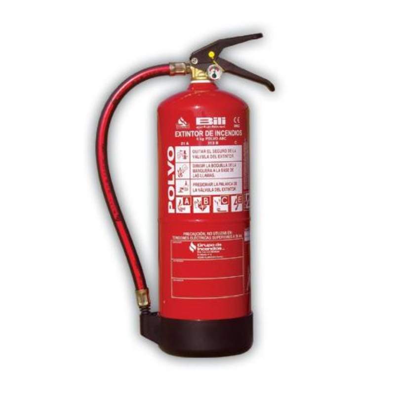 EXTINTOR POLVO ABC 6KG. 27A-183B