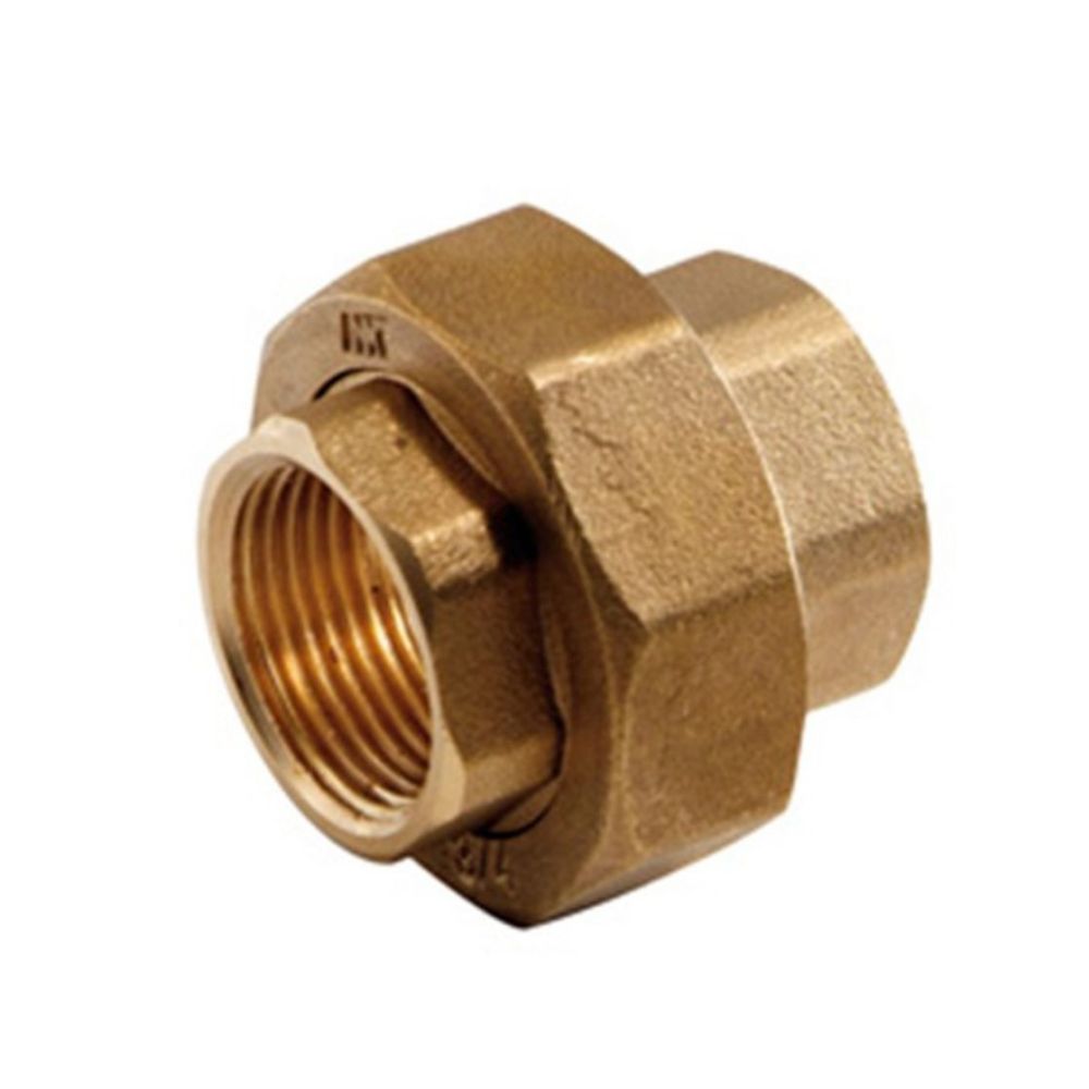 UNIÃO DE LATÃO 3 PEÇAS 2" FÊMEA FÊMEA TH340
