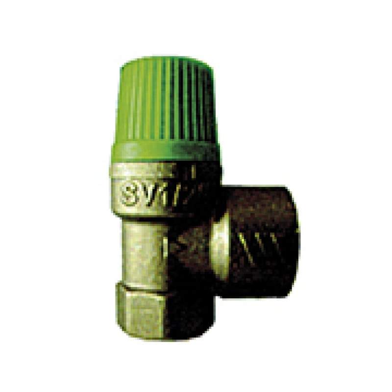 VALVULA SEGURIDAD SOLAR ½x¾ 8 BAR SVE-SOL 80