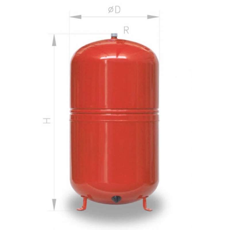 VASO EXPANSION CERRADO CALEFACCION 400L 400CMF