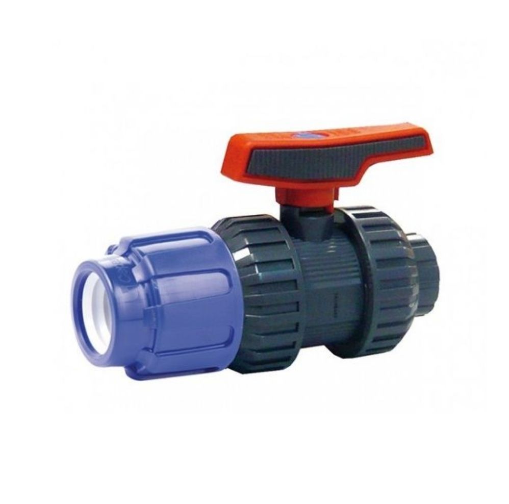 VÁLVULA DE ESFERA DE POLIETILENO (PE) 90 PEG.90 34648