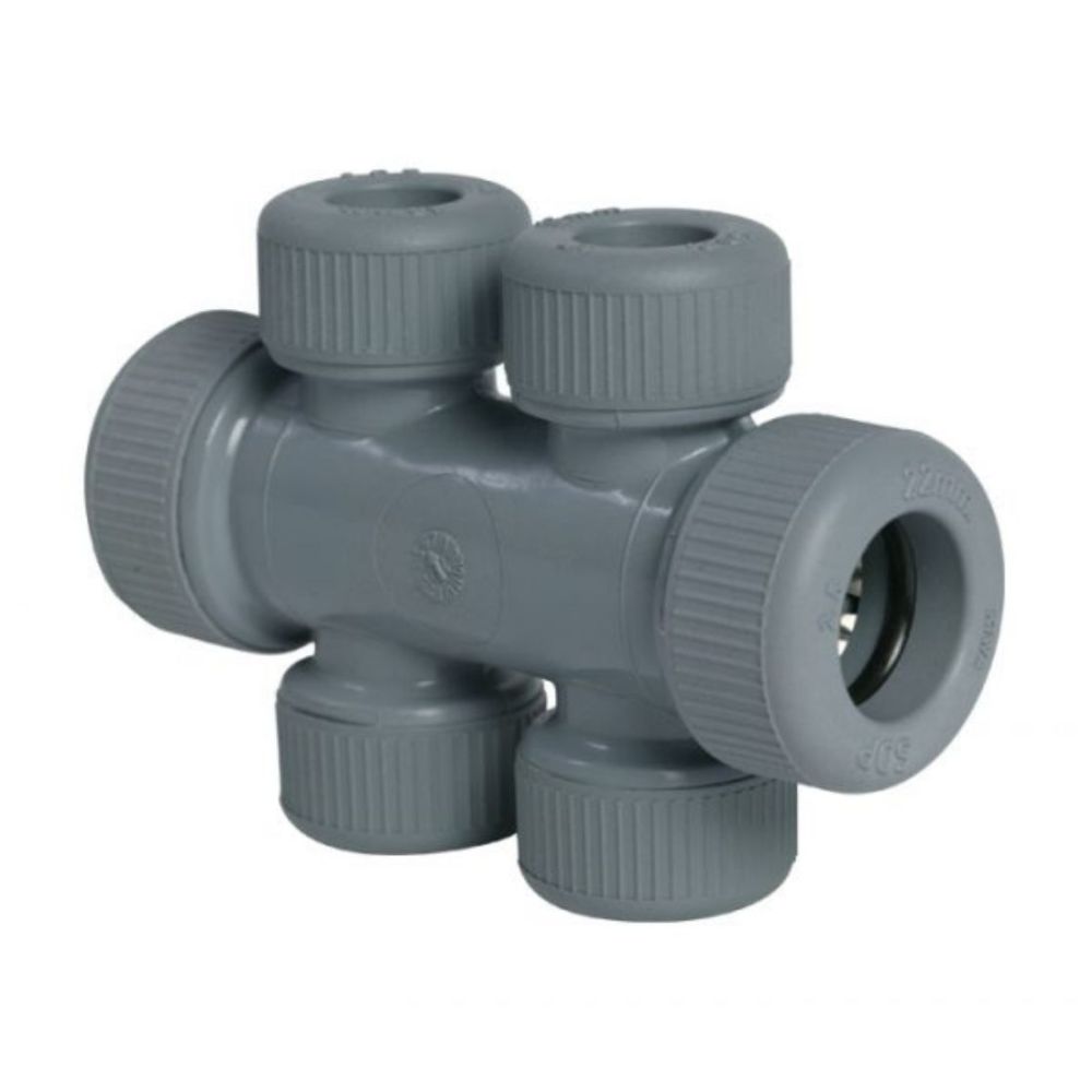 COLECTOR Pb D.22 HH CON 4SALIDS D.15H