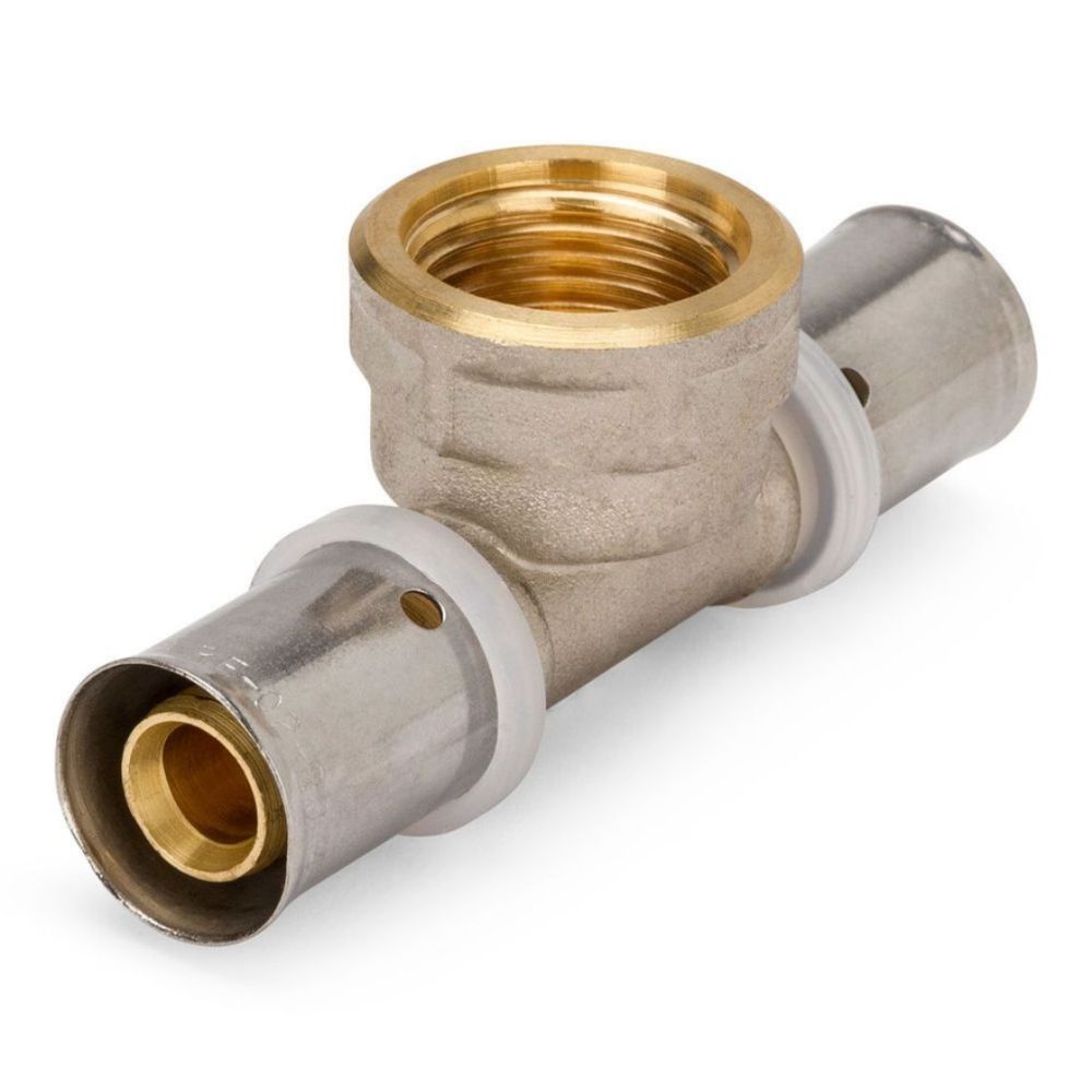 T fêmea multicamadas 25x3/4" com rosca