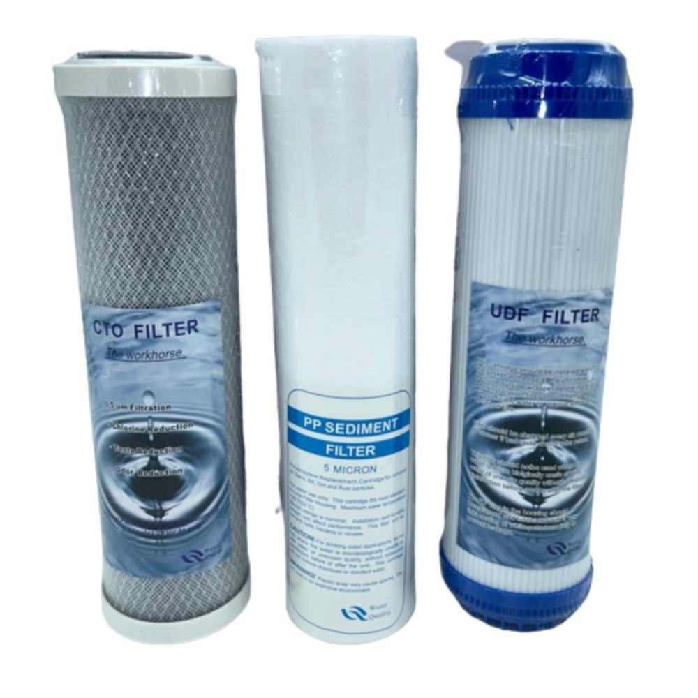 KIT 3 CARTUCHOS DE OSMOSE REVERSA PEARL