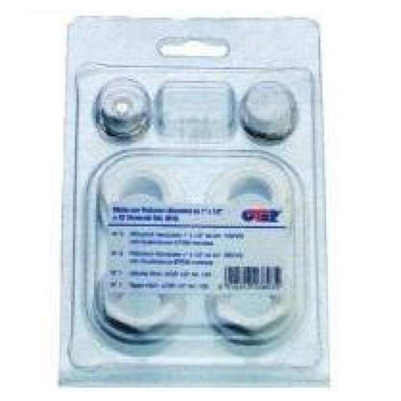 KIT RAD.ALUMINIO 1"x1/2" 105100102V