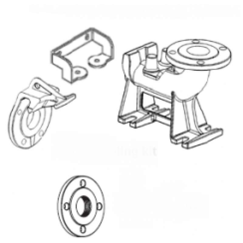 KIT DE ACOPLAMENTO DN 100 - DVT