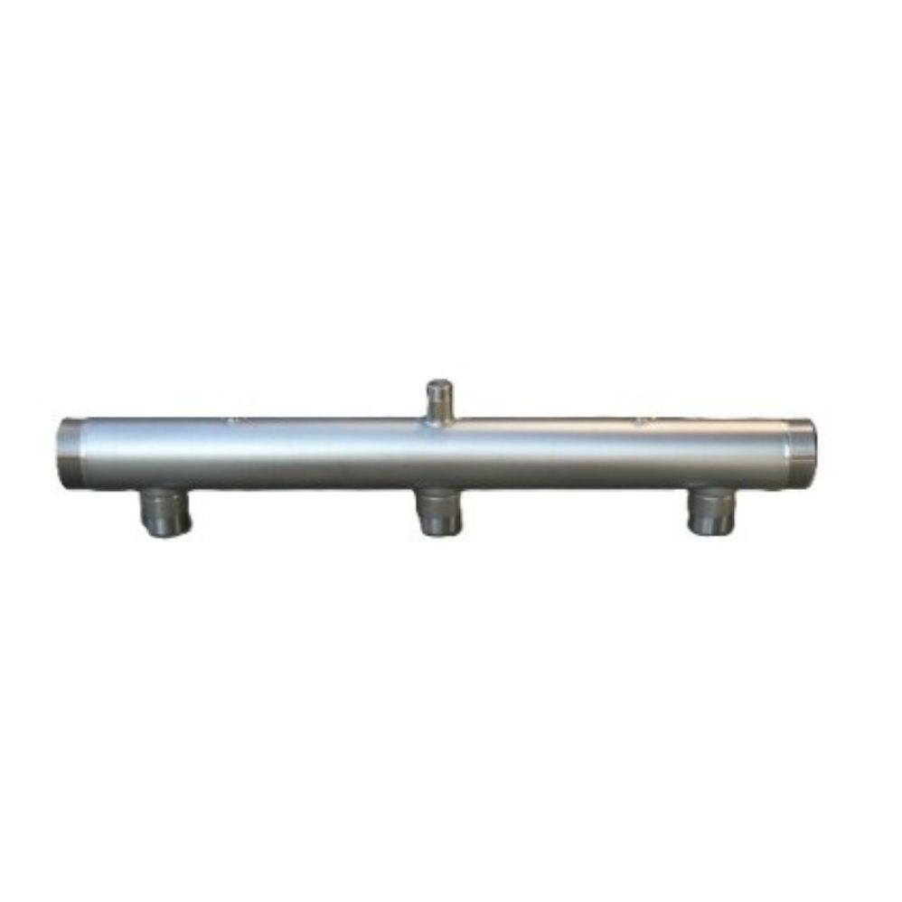 COLECTOR ACERO INOX. 3"X3 TOMAS 2"