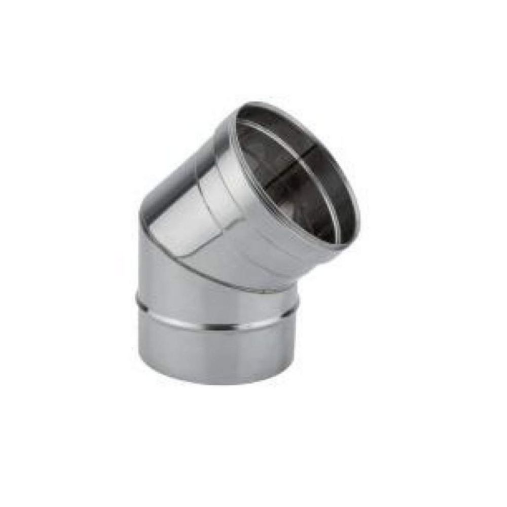 COTOVELO PAREDE SIMPLES 45º D.80 AISI-316