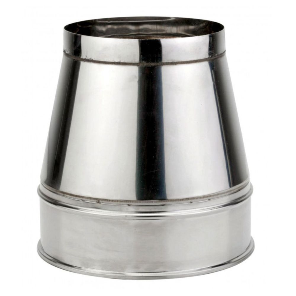 DEFLECTOR SALIDA LIBRE DOBLE PARED D.100 2700025