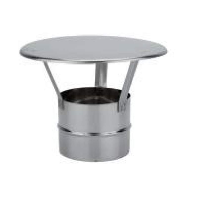 DEFLECTOR ANTILLUVIA SIMPLE PARED D.100 2700045