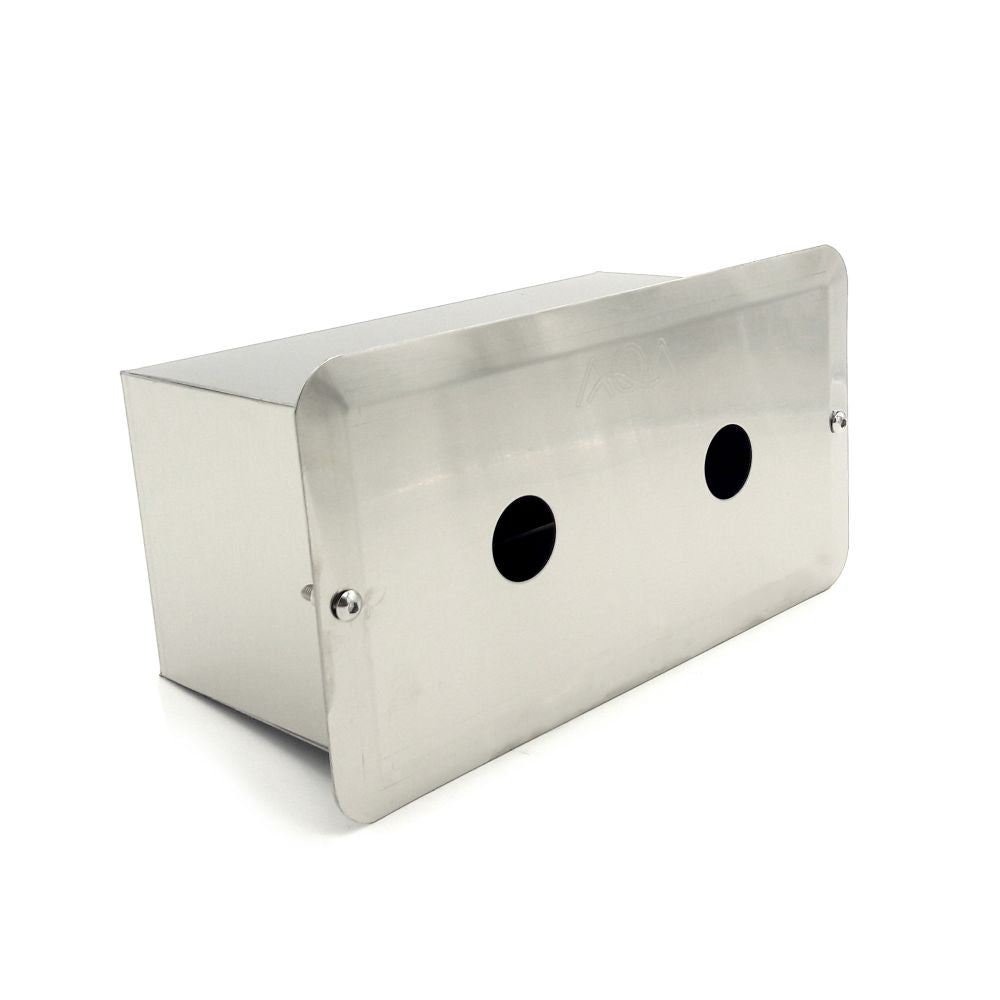CAJA ALOJAMIENTO INOX. PIEZ. 2 UDES