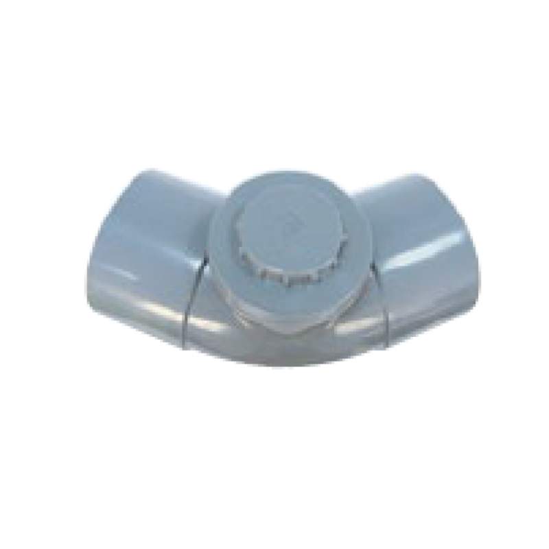 CODO SANITARIO REGISTRABLE HH D.110-45º