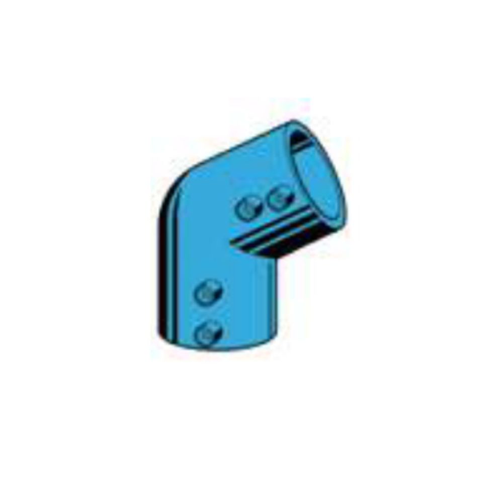 CODO POLIPROPILENO (PP-R) ELECTRICO 45º D.110