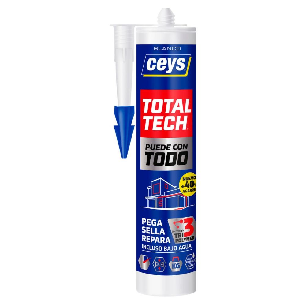 TOTAL-TECH BLANCO CARTUCHO 290 ML