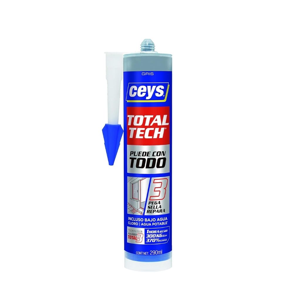 TOTAL-TECH GRIS CARTUCHO 290 ML