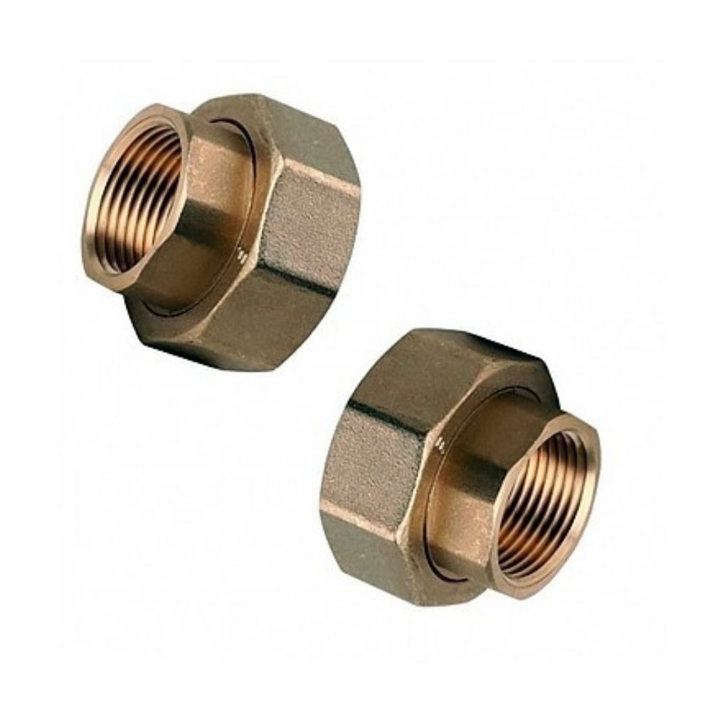 CONJUNTO DE ENCAIXES DE LATÃO 1 1/2" F - 1" F