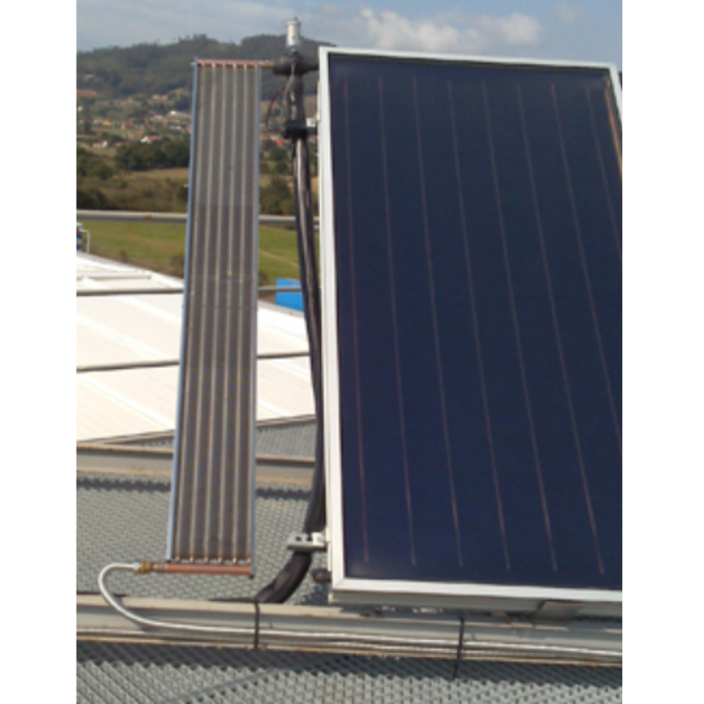 DISIPADOR 2 COLECTORES+VALVULA TERMOSTATICA C42205T+C420001