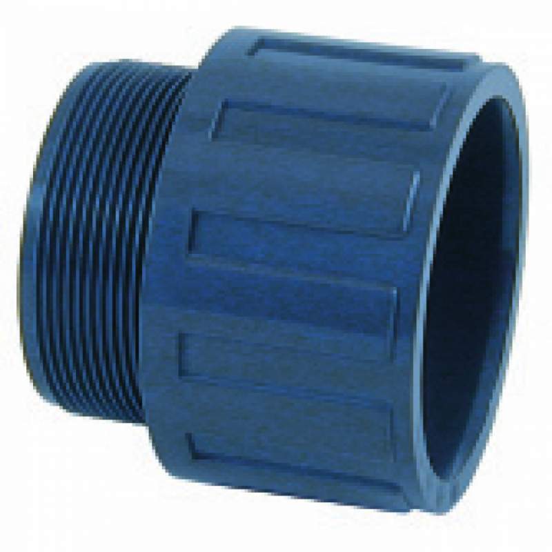 TERMINAL ROSCA MACHO PVC 75- 2-1/2  02108