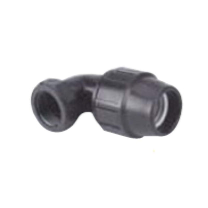 POR. COTOVELO ROSQUEADO POLIETILENO (PE) 50-1½"