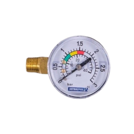 MANÓMETRO SIN LATERAL 1/4" 4404010320