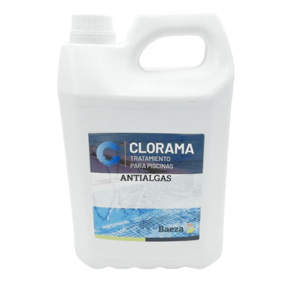 BOTE CLORAMA 5000 ALGICIDA GARRAFA 5 LITROS