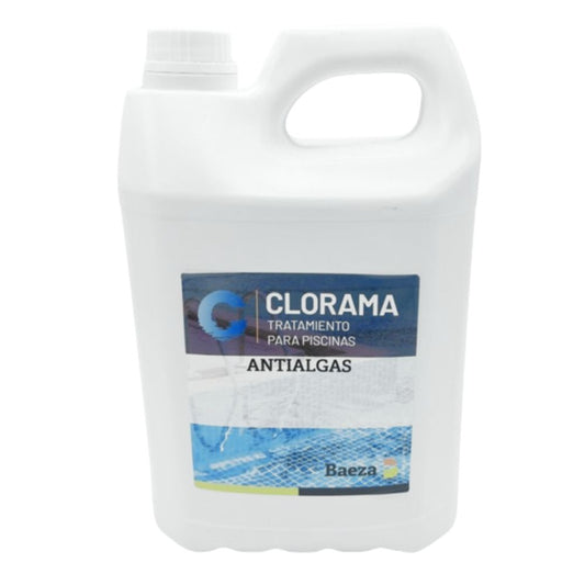 BOTE CLORAMA 5000 ALGICIDA GARRAFA 5 LITROS