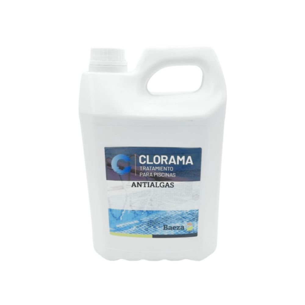 BOTE CLORAMA 5000 ALGICIDA GARRAFA 25 LITROS