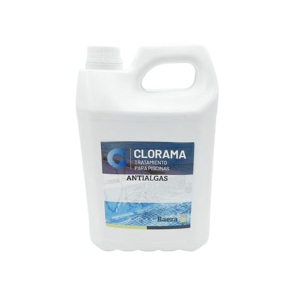 BOTE CLORAMA 5000 ALGICIDA GARRAFA 25 LITROS