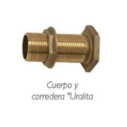 PORCA DE CONEXÃO DE SAÍDA DO TANQUE DE 1¼" 