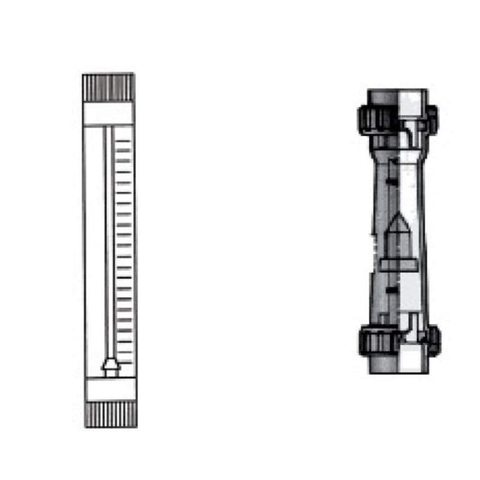 ROTÂMETRO FCD20 MM. 20-250 L/H