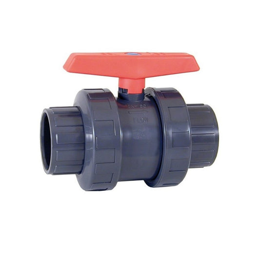 VÁLVULA DE ESFERA PVC D.50 PN-10 02502