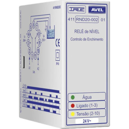 RELÉ DE NIVEL ÚNICO COM BASE 230V