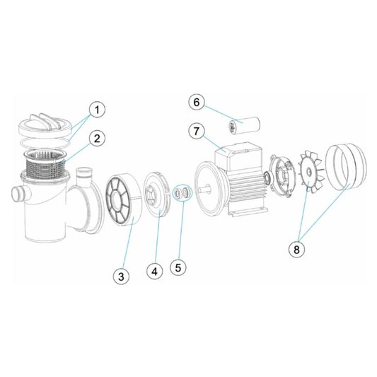 BOMBA MONOBLOCO P-XPERT 6 M00543