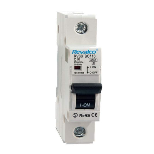 MAGNETOTÉRMICO 1P-10A-6KA-C 240/415