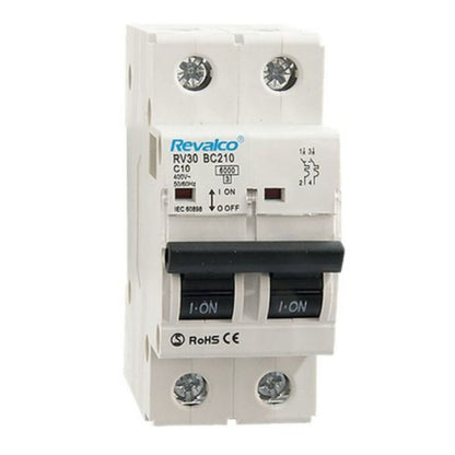 MAGNETOTÉRMICO 2P-10A-6KA-C 240/415