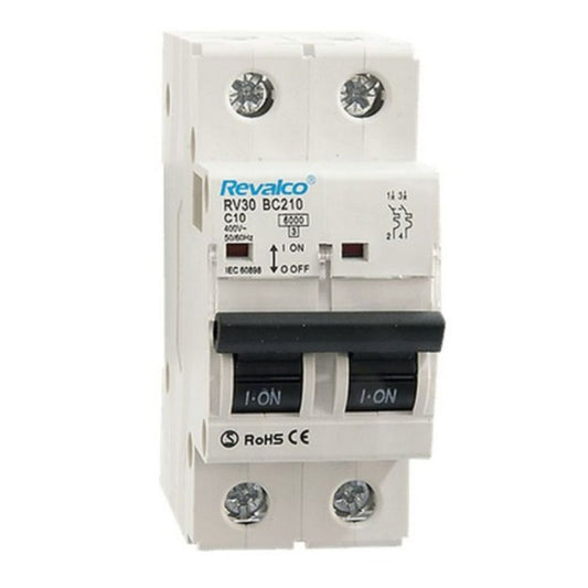 MAGNETOTÉRMICO 2P-10A-6KA-C 240/415