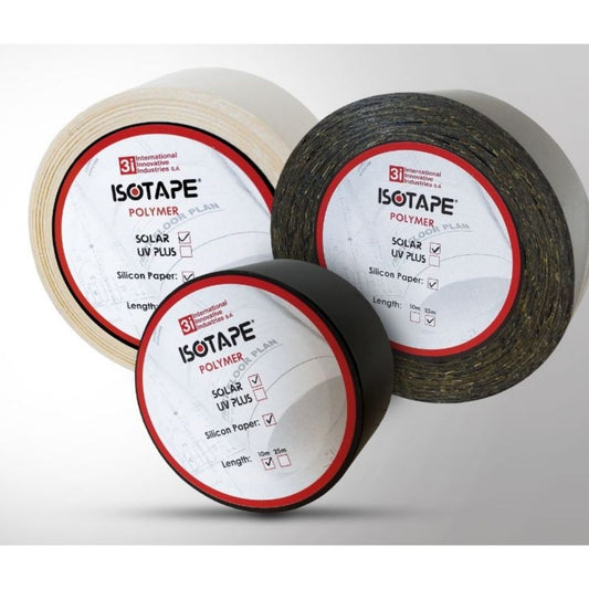ISOPIPE-UV FITA ROLO 25mx50mm BRANCO
