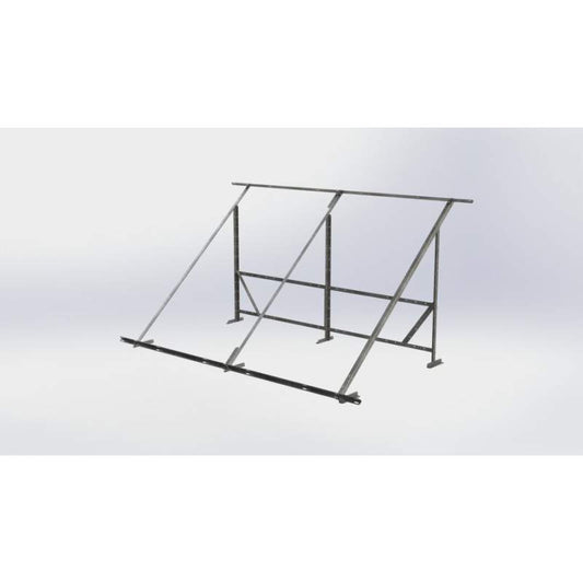 Estrutura de suporte galvanizada para 3 coletores Thermico CT 2.0