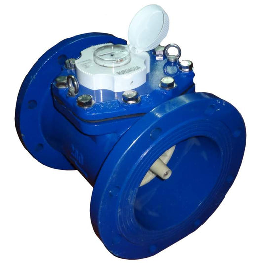 MEDIDOR DE IRRIGAÇÃO TIPO WOLTMAN DN80 PN16 FERRO FUNDIDO CINZENTO MÑ