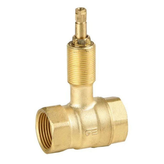 VÁLVULA DE ESFERA DE LATÃO EMBUTIDA DE 3/4" PARA ÁGUA QUENTE DOMÉSTICA. GE