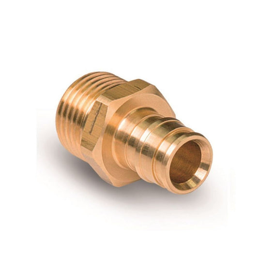 TERMINAL DE ROSCA MACHO DE LATÃO D.32* 1" SISTEMA EXPANDIDO PEX-A 