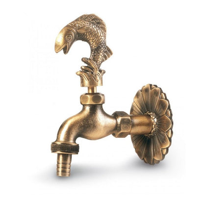TORNEIRA DECORATIVA DE LATÃO MODELO PEX - ROSCA M. 1/2" 