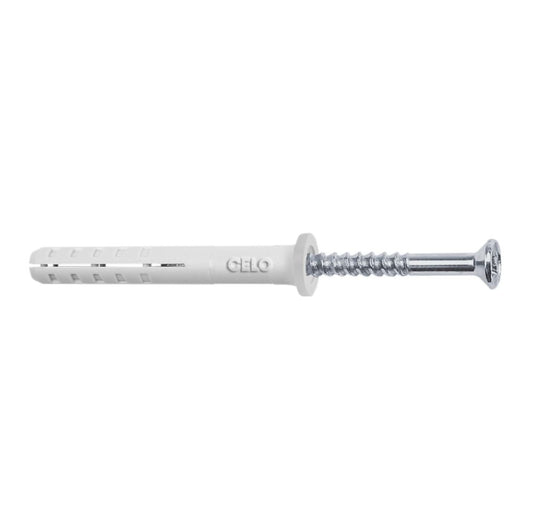 CAIXA DE 50U. TAMPÃO DE GESSO DE NYLON AUTO-ROSQUEANTE M4