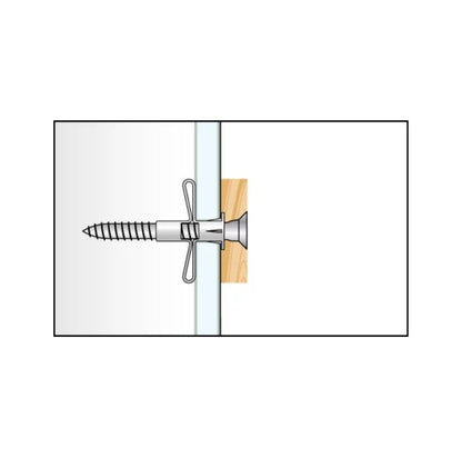 CAIXA 50U. NYLON HR PLUG PARA FUROS COMPRESSÍVEIS D.8