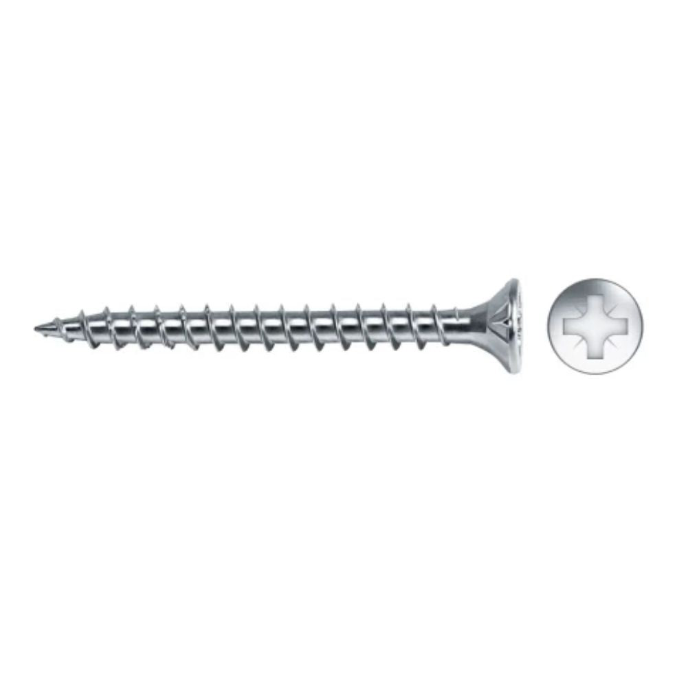 CAIXA 200U. PARAFUSO DE MADEIRA ZINCADO VLOX.3.5X35