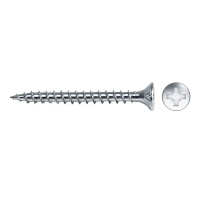 CAIXA 200U. PARAFUSO PARA MADEIRA COM CABEÇA ESCAREADA, VLOX ZINCADO. 4X40