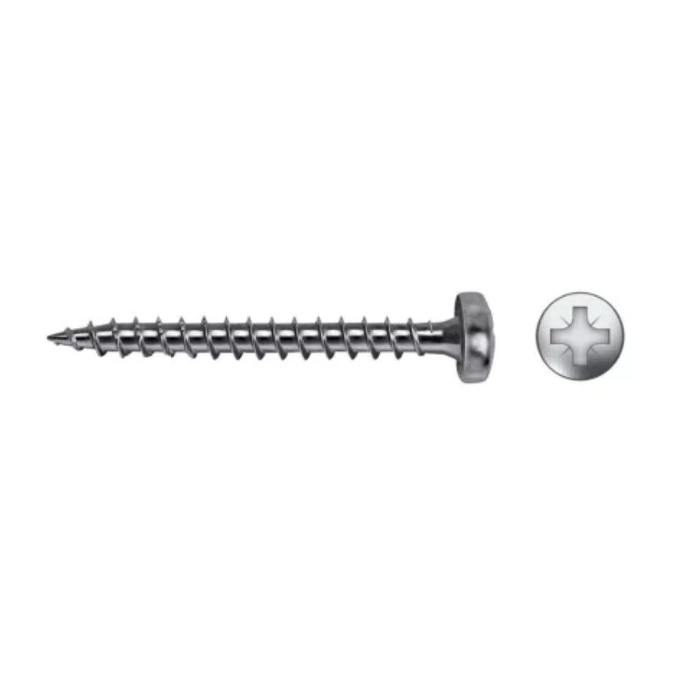 CAIXA 250U. PARAFUSO PARA MADEIRA COM CABEÇA ESCAREADA, ZINCADO VLOX.5X30