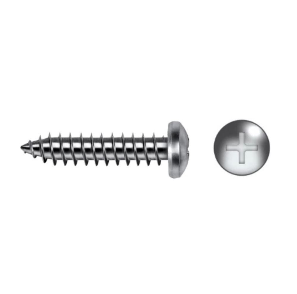 CAIXA 500U. PARAFUSO DE CHAPA ZINCADA PH DIN 7891 4,2X16